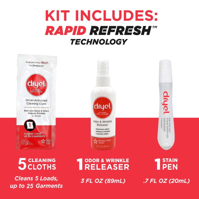 Dryel at-Home Dry Cleaning Kit - Image 8