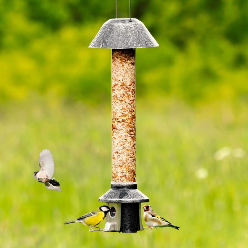 Roamwild PestOff Squirrel Proof Bird Feeder 2.0 For Peanut/Mealworms/Suet Pellets - Image 7