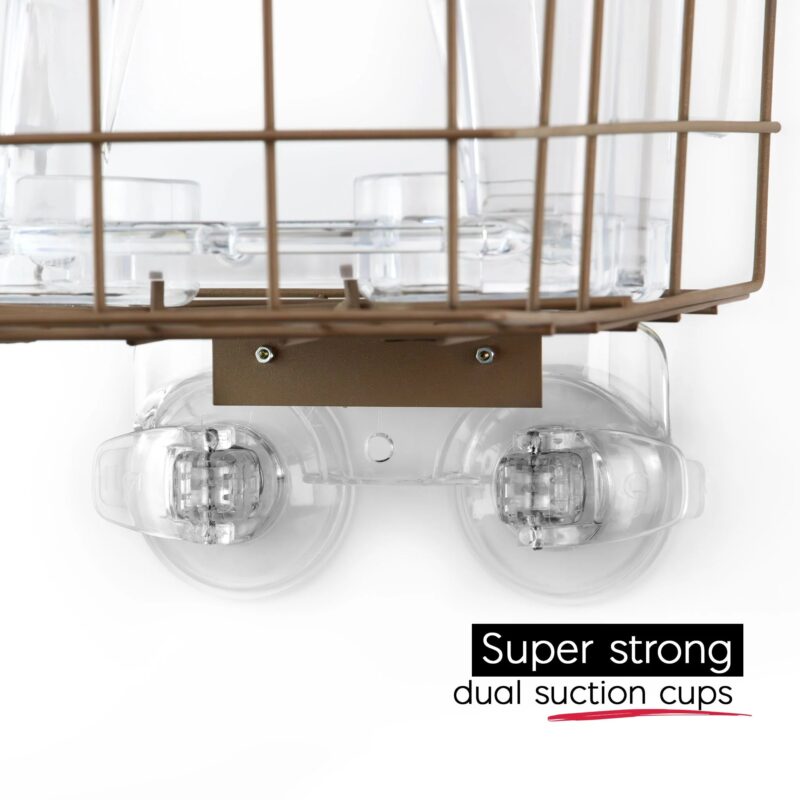 Arch Window Feeder: Squirrel Proof Cage Accessory - Image 4